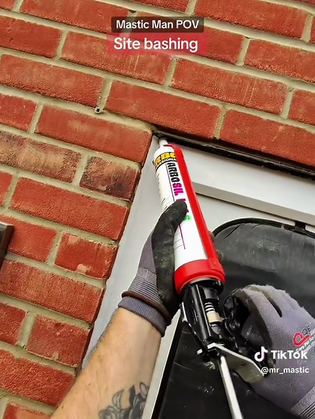 Sealing an External Door with Mastic Application