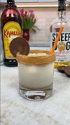 Peanut Butter White Russian #cocktail