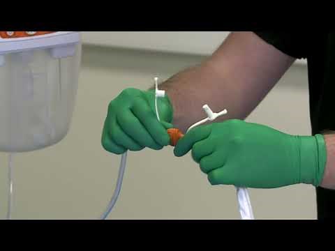 RENASYS◊ TOUCH Negative Pressure Wound Therapy - Installing the Canister