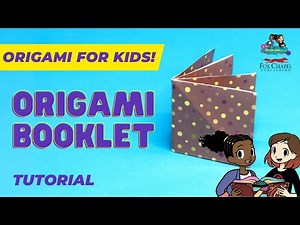 Origami Booklet | Easy & Fun Paper Crafts for Kids!