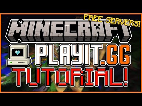 How To Make A FREE Minecraft Server With PLAYIT.GG! (Playit.gg Tutorial)