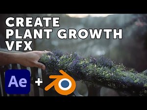 Secrets to Stunning Flower Growth VFX in Blender & After Effects