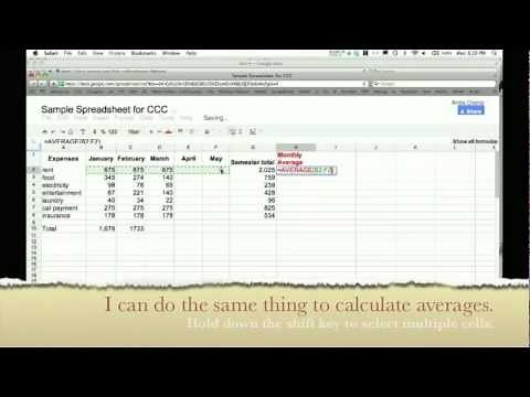 Spreadsheets for Dummies