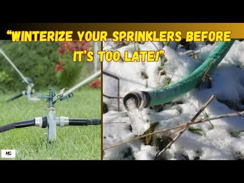 How to Winterize Your Above-Ground Sprinkler System | Step-by-Step Fall Guide