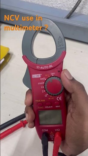 What is NCV in Multimeter? | How to Use NCV Function | Multimeter Full Explanation in Hindi