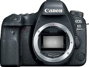 Canon EOS 6D Mark II Digital SLR Camera Body – Wi-Fi Enabled