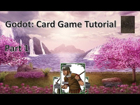 Godot Card Game Tutorial: Part 1 - Setting up Card Template