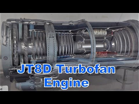 JT8D Turbofan Engine