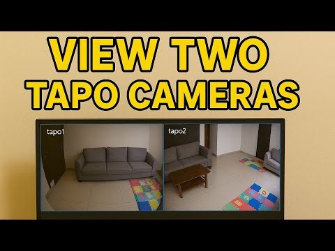 How to View TWO Tapo Cameras on One Screen | Easy RTSP Method!