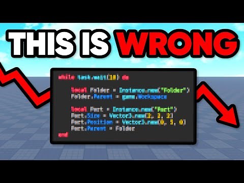 5 MISTAKES Beginner Roblox SCRIPTERS make...