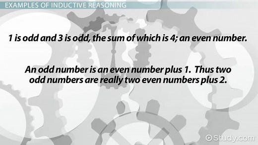Inductive Reasoning in Math | Definition & Examples