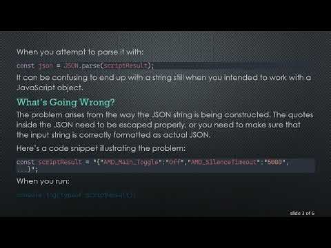 JSON.parse() Returning a String? Here's How to Fix It!