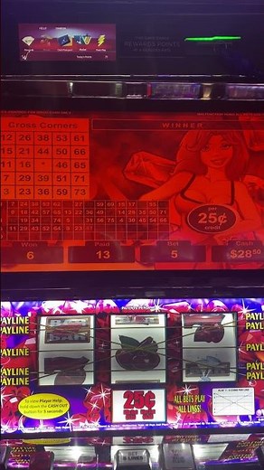 Hot Red Ruby Slot Machine | Red Screen Action!