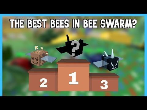 Which Bee is The Best? | Bee Swarm Simulator Tier List (Read Pinned Comment)