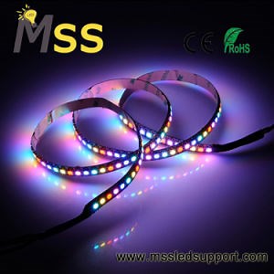 [Hot Item] 5V Ws2812b Flex LED Strip Light RGB LED Digital Strips with Ce RoHS