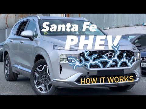 2023 PHEV Santa Fe - here is how it works - Video tour and review #phev #santafe #hybrid