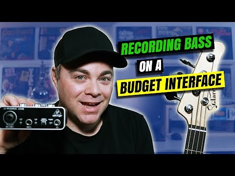 Recording Bass Guitar With a Budget Audio Interface and Creating the Foundation For A Song