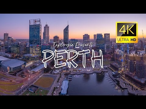 Perth, Australia 🇦🇺 4K ULTRA HD Video by Drone