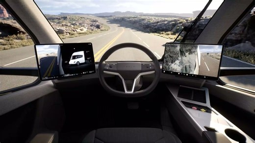 The Coolest Features Of The Tesla Semi's High-Tech Interior - SlashGear