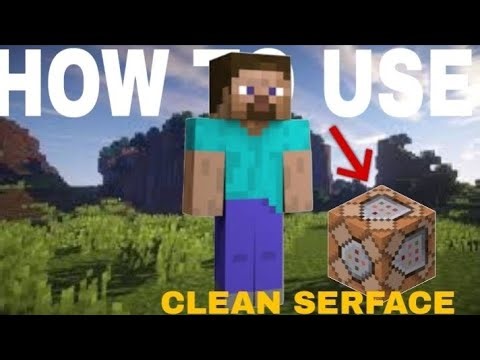 How to Make Flat Ground Instantly with Command Blocks in Minecraft!"