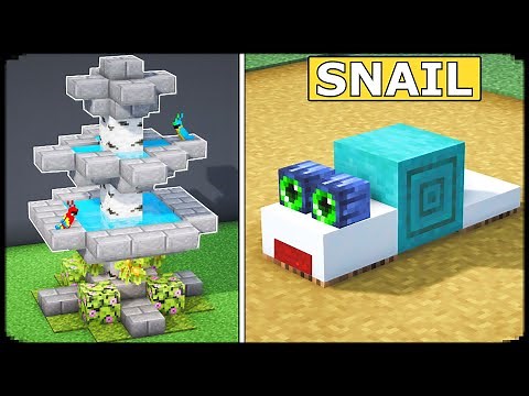 20+ Ways to Decorate your GARDEN in Minecraft
