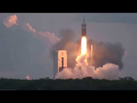 INTENSE Sound of Orion EFT-1 Launch on Delta IV Heavy Rocket