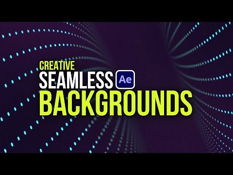 3 Seamless Motion Graphic Backgrounds in After Effects | Tutorial