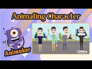 Character Animation in Animaker | Smart Move Actions & Action Plus Tutorial | Computerlab