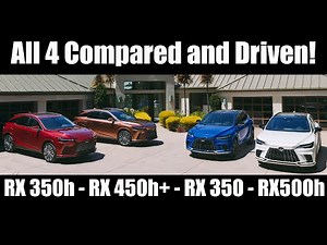 Review: 2023 Lexus RX - All 4 Versions Compared and Driven!