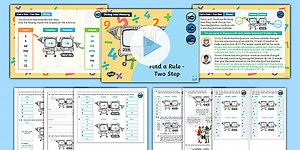 Year 6 Diving into Mastery: Step 2: 2-Step Function Machines
