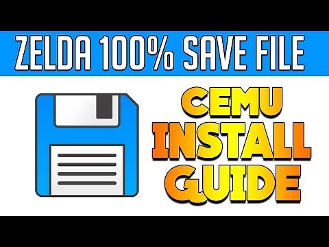 Cemu 1.11.2 | BotW 100% Save | Install Guide
