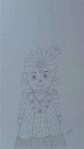 how to draw jagannath ji 💥