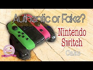 How To Make #NintendoSwitch / Fondant Cake