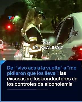 CONTROLES DE ALCOHOLEMIA EN CABA I Hubo menos infracciones que en 2024: 30 conductores sin licencia