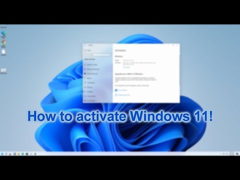 How to activate Windows 11