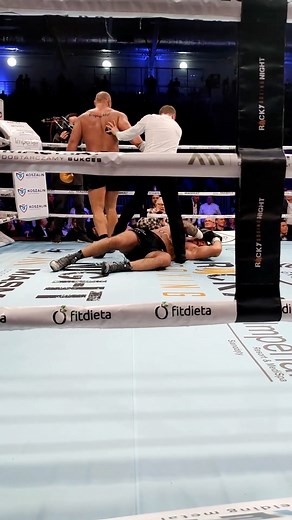 224K views · 731 reactions | A takedown & HUGE elbow in a Boxing match? INSANE! [Rocky_Boxing_Night/IG] | FightingLab | Facebook