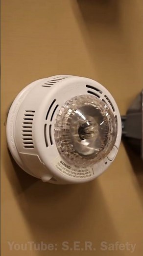 Special Strobe Smoke Alarm! | First Alert Hardwired Smoke Alarms Test