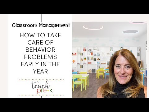 Handling Preschool Behavior Problems Early: Tips for Teachers