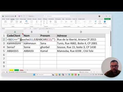 Facture Excel – Insertion du logo, gestion des clients et automatisation avec RECHERCHEV