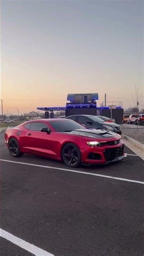 CHEVROLET CAMARO SS en una atardecer #viralvideo