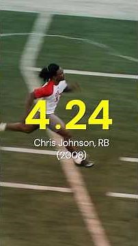 5 fastest 40 times at the NFL combine 💨