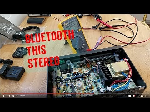 How to add Bluetooth to your Home Stereo, VINTAGE Receiver