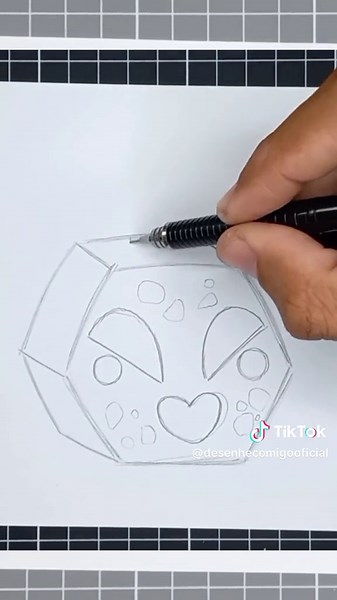 Bomb Fruit Drawing Tutorial in Blox Fruits