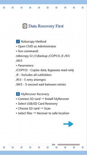 SD Card Stuck in Read-Only Mode? How to Fix & Recover Files#sdcard #techfix