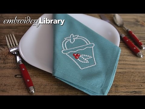 Machine Embroidery & Candlewicking