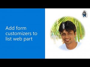 Add form customizers to a list SPFx web part