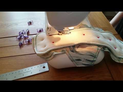 Cloth Menstrual Pad Sewing Tutorial - Sew Along Turned & Topstitched
