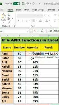 Mastering IF AND Functions in Excel: A Complete Guide #spreadsheets