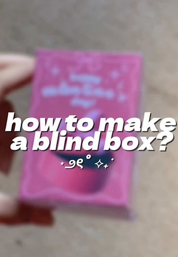 How to Create a DIY Blind Box for Valentine's Day