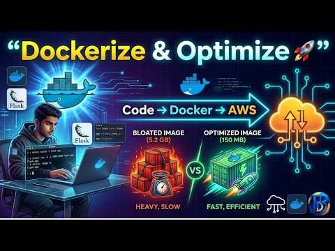 Dockerize & Deploy Flask App on AWS EC2 (Step-by-Step + Optimization)